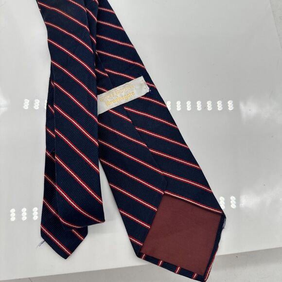 Vintage Brooks Brothers Brooksgate Tie Stripes Preppy Dapper Sharp Academia Cool - Picture 5 of 5